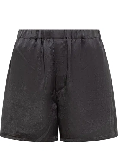 Shop Ludovic De Saint Sernin Boxer Shorts Shiny In Black