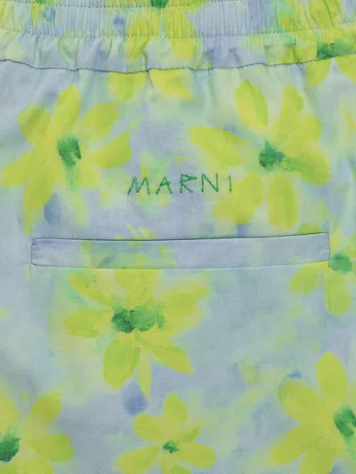 Shop Marni Shorts Parade In Blue
