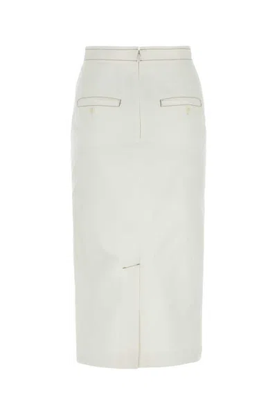 Shop Max Mara Skirts In White
