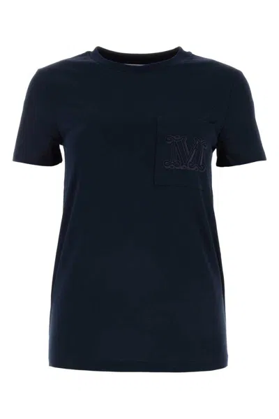 Shop Max Mara T-shirt In Blue