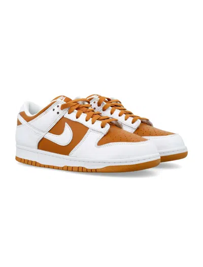 Shop Nike Dunk Low Low Qs Sneakers In Dark Curry