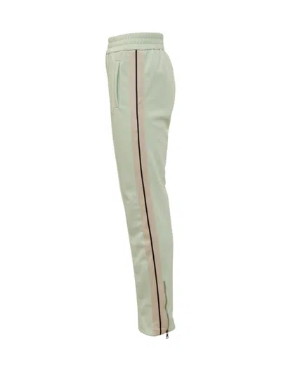Shop Palm Angels Logo Track Pant In Green