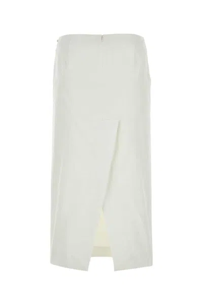 Shop Sportmax Skirts In White