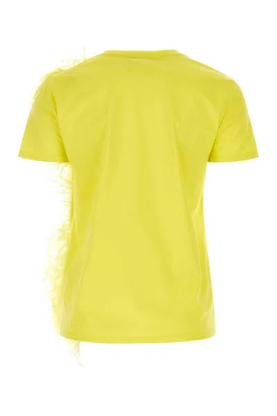 Shop St Elegante T-shirt In Yellow