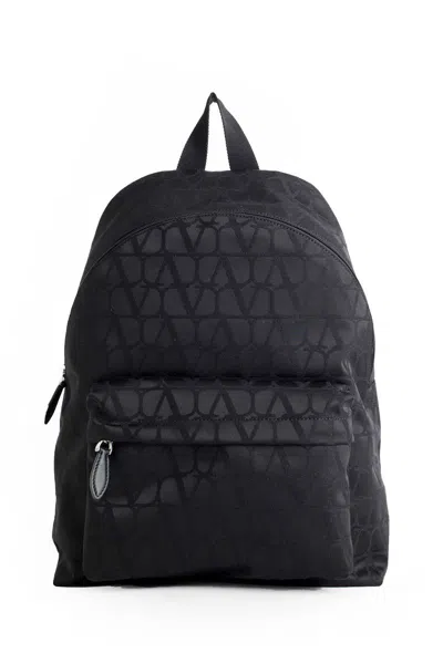 Shop Valentino Garavani Backpacks In Black