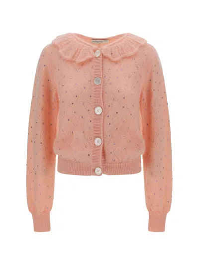 Shop Alessandra Rich Knitwear In Light Pink