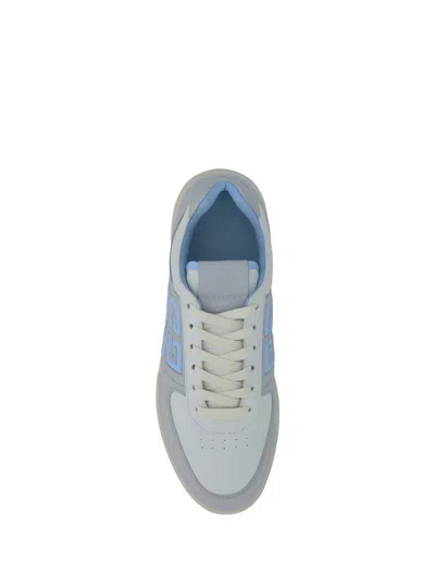 Shop Givenchy Sneakers In Grey/blue