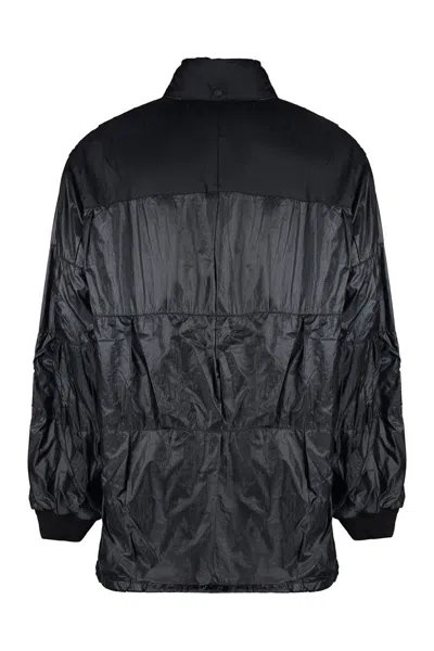 Shop Our Legacy Exhaust Puffa Techno Fabric Jacket In Black