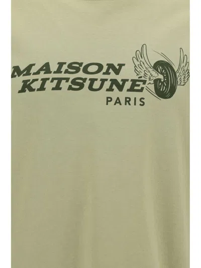 Shop Maison Kitsuné T-shirts In Canvas