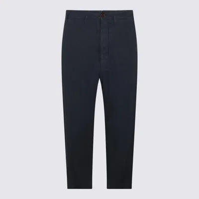 Shop Vivienne Westwood Blue Pants Linen Pants