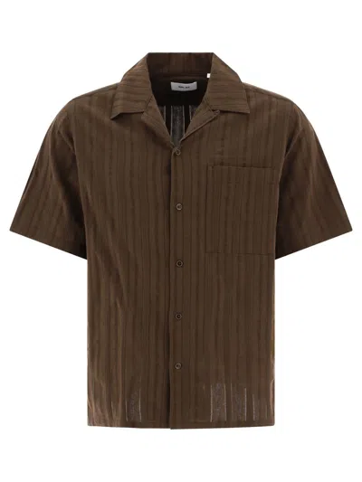 Shop Nn07 Nn.07 "julio" Shirt In Brown