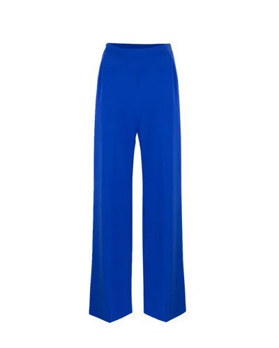 Shop Patrizia Pepe Pants In Blue