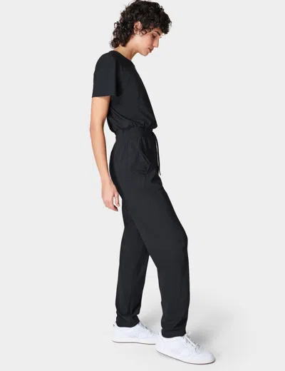 Sweaty Betty Explorer Drawstring Jumpsuit In Black