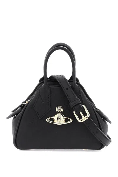 Shop Vivienne Westwood Yasmine Mini Bag In Black