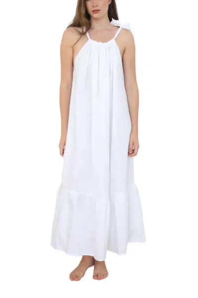 Shop Monica Nera Belinda Dress In White