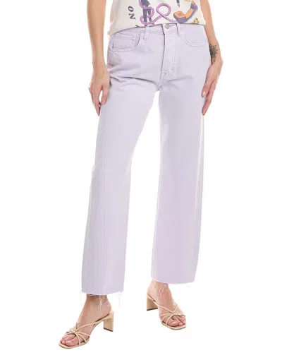 Shop 7 For All Mankind Easy Lavender Straight Ankle Jean In Purple