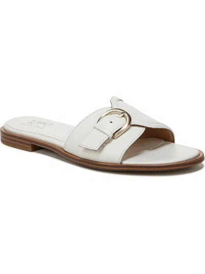Shop Naturalizer Lilia Womens Slip On Slide Sandals In White