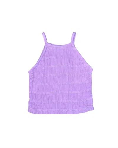 Bella Dahl Women's Soft Smocked Halter Top In Orchid In Pink