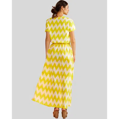 Shop Cynthia Rowley Cotton Voile Skirt In Yellow