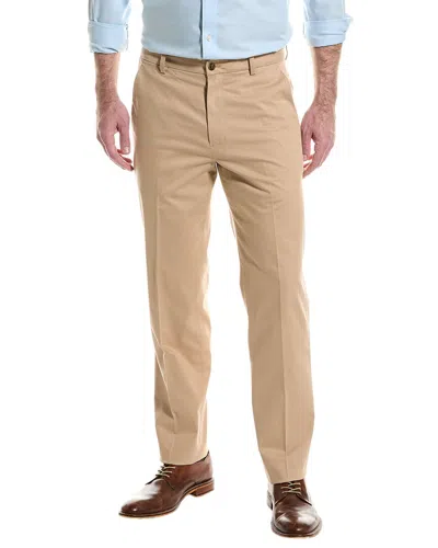 Shop Brooks Brothers Clark Stretch Chino In Brown