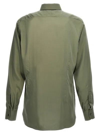 Shop Tom Ford Parachute Shirt, Blouse Green