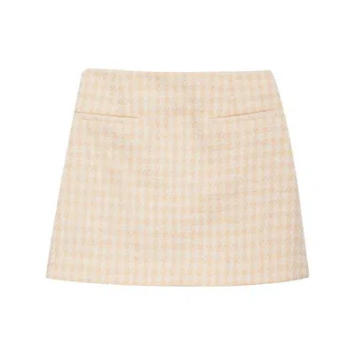 Shop Anine Bing Skirts In Neutrals