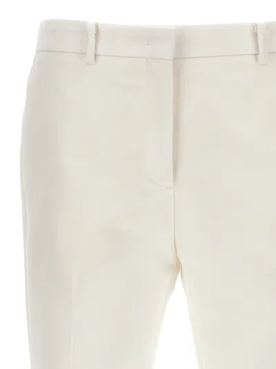 Shop N°21 Turned-up Hem Pants White
