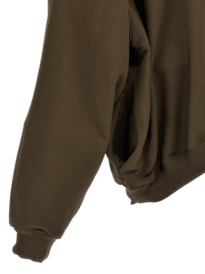 Shop Magliano Twisted Sweatshirt Brown