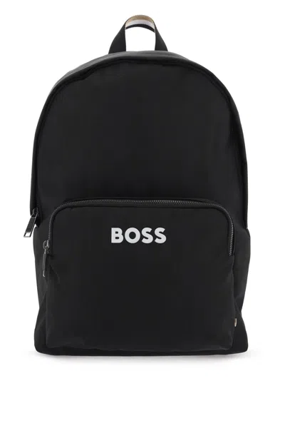 Shop Hugo Boss Boss Backpack Catch 3 Men In Black