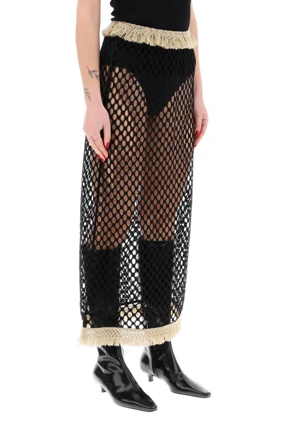 Shop By Malene Birger "maxi Skirt With Pale Women In Black