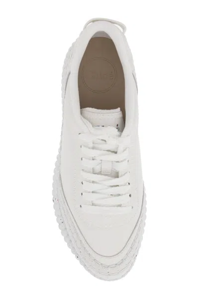 Shop Chloé Chloe' Nama Sneakers Women In White