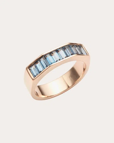 Shop Jolly Bijou Women's Topaz Otto Ring In Multicolor