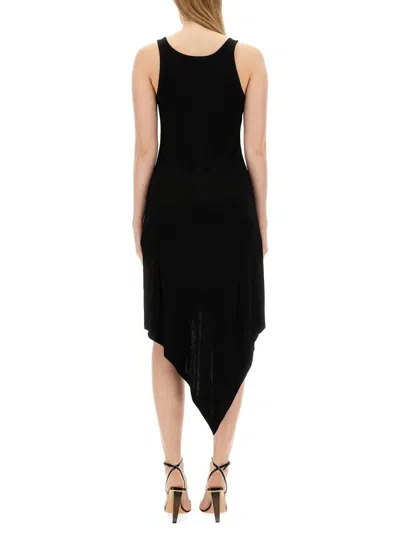 Shop Helmut Lang Jersey Camisole Dress In Black