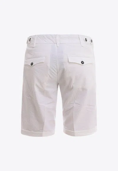 Shop Perfection Gdm Casual Bermuda Shorts In White