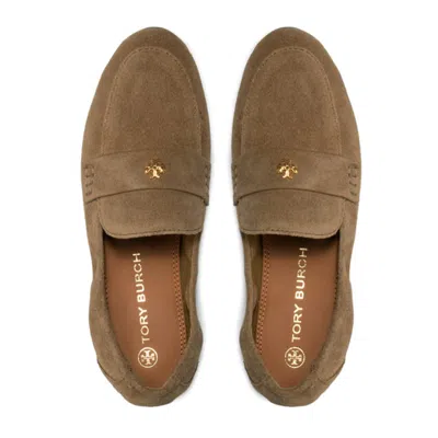 Shop Tory Burch Suede Loafers In 037