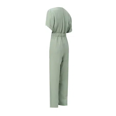 Shop Woolrich Viscose Linen Suit In Sage