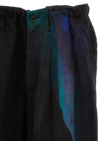 Shop Yohji Yamamoto 'u-fountain Pt' Pants In Black