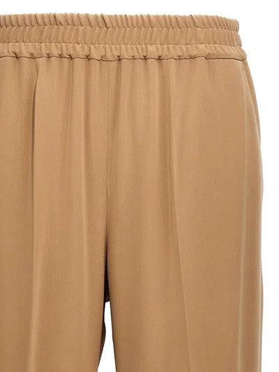 Shop Alberto Biani Cady Pants In Beige