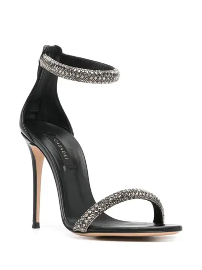 Shop Casadei Elegant Sandal Shoes In Black
