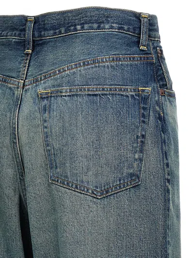 Shop Junya Watanabe 'selvedge' Jeans In Blue