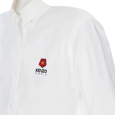 Shop Kenzo Oversize Shirt In 01