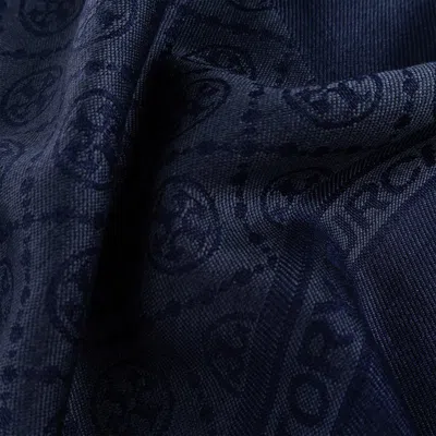 Tory Burch Monogram Scarf In 405