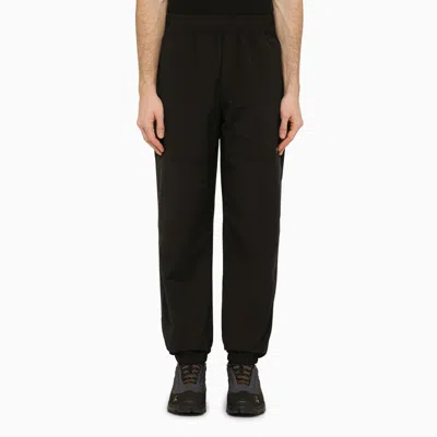 Shop The North Face Black Trousers In Technical Fabric With Logo