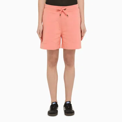 Shop Canada Goose Pink Cotton Bermuda Shorts