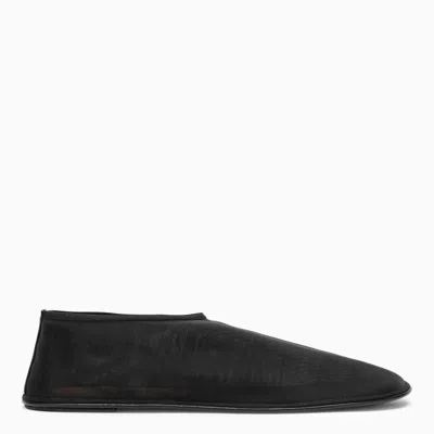 Shop The Row | Black Nylon Sock Shoe