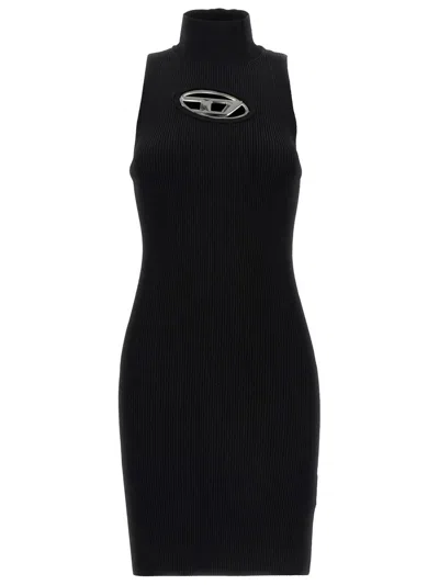 Shop Diesel 'm-onerva' Dress In Black