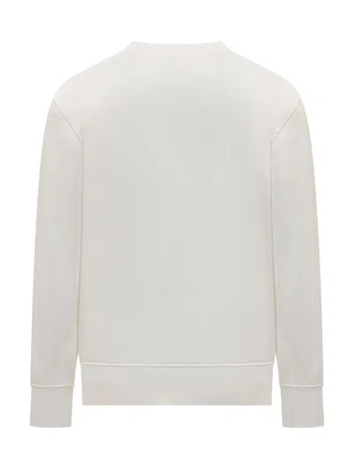 Shop Kiton Sweatshirt In White
