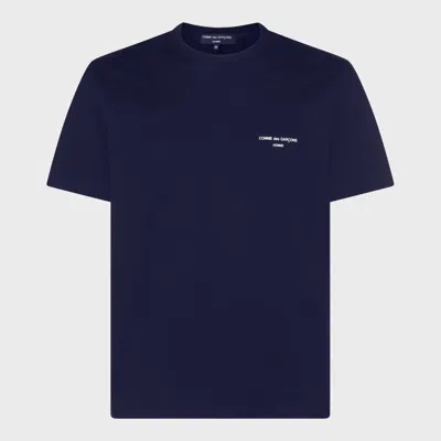 Shop Comme Des Garçons Homme Deux Comme Des Garcons Homme T-shirts And Polos Blue