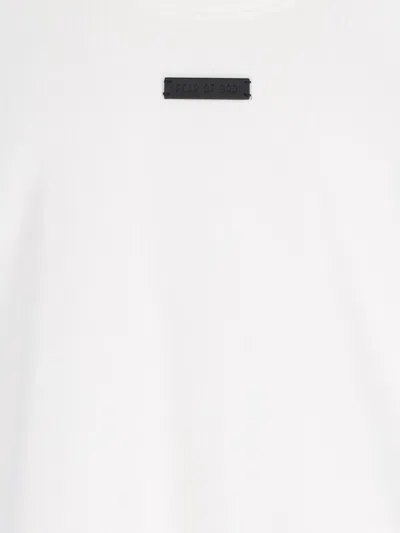 Shop Fear Of God Top In White