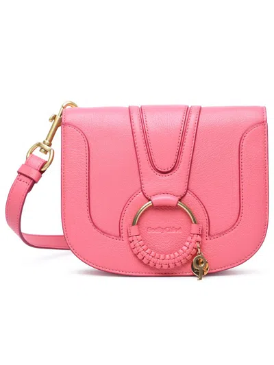 Shop See By Chloé 'hana' Pink Leather Bag